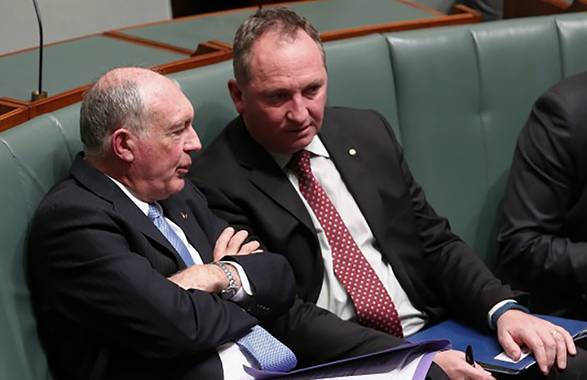 (CANBERRA OBSERVED Nationals extract good deal in Turnbull takeover)*