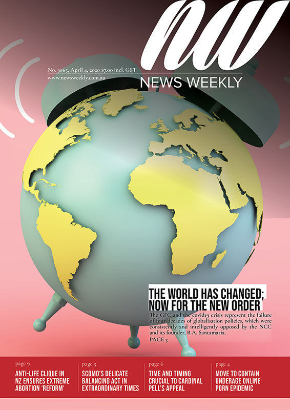 (The world has changed: Now for the new order)*